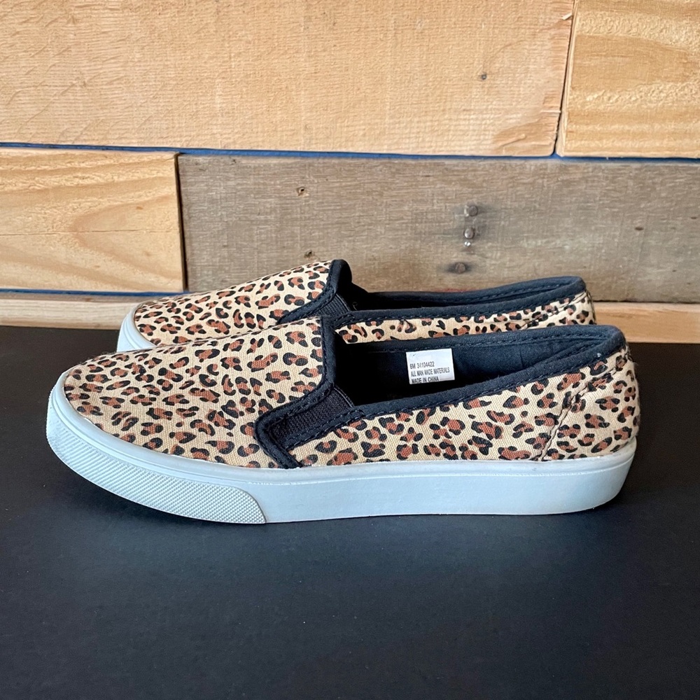 Women’s Versona leopard slip on sneakers
